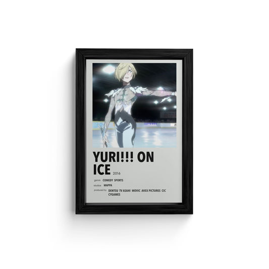 Anime Ice Skating Art Print