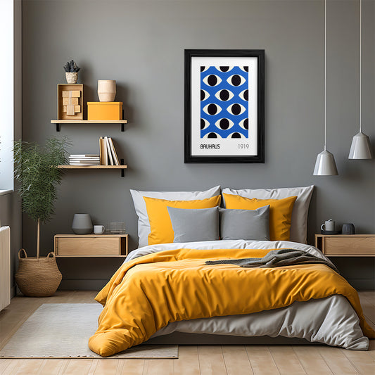 Bauhaus 1919 Classic Eye Framed Art Print
