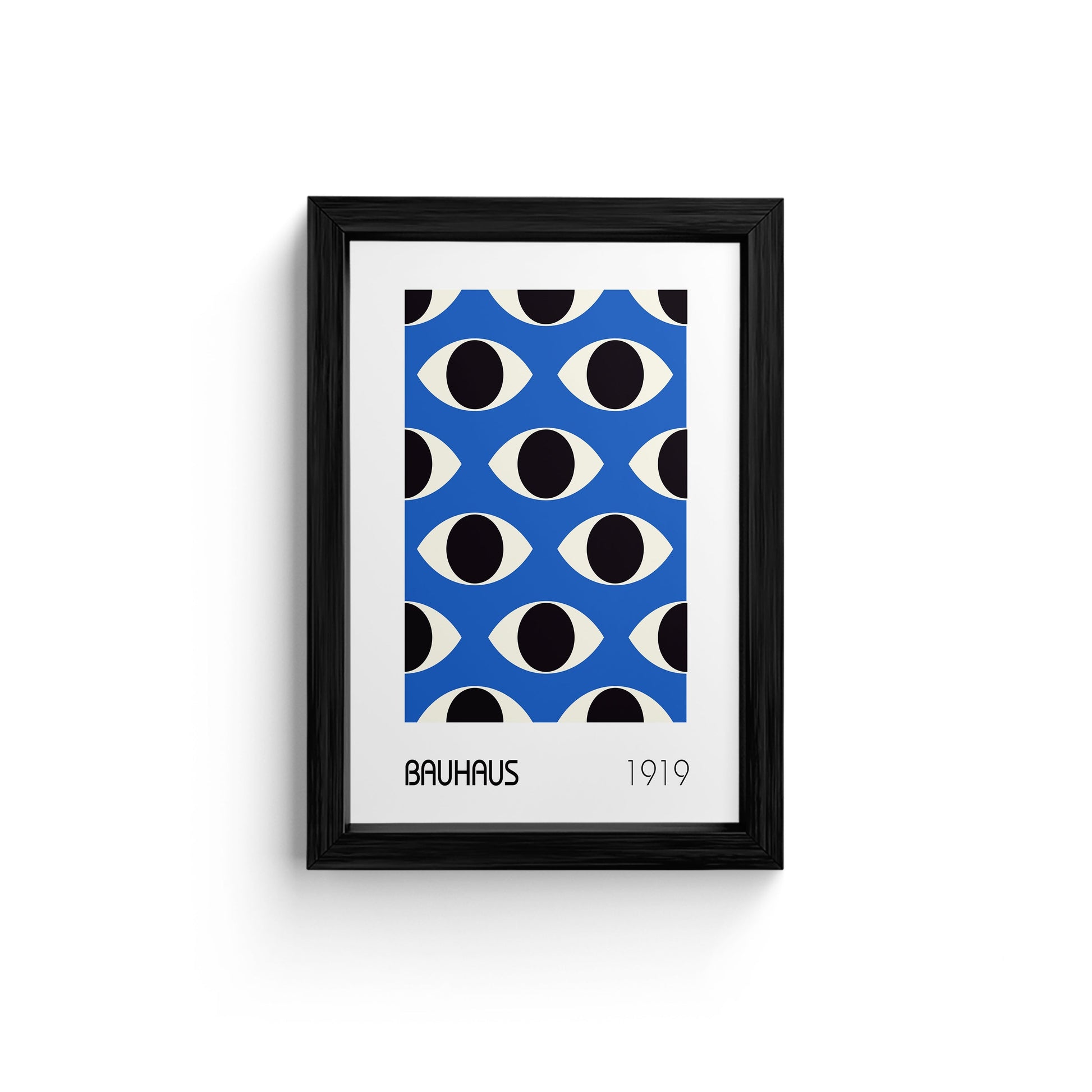 Bauhaus 1919 Classic Eye Framed Art Print