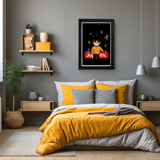 Dragon Ball Z Supreme Wall Art - Framed Art Print