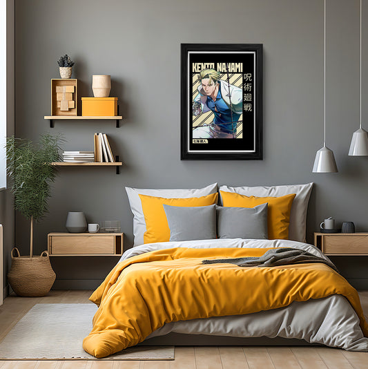 Kento Nanami Jujutsu Kaisen Framed Wall Art