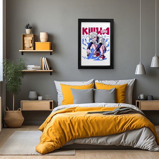 Killua Zoldyck Anime Wall Art