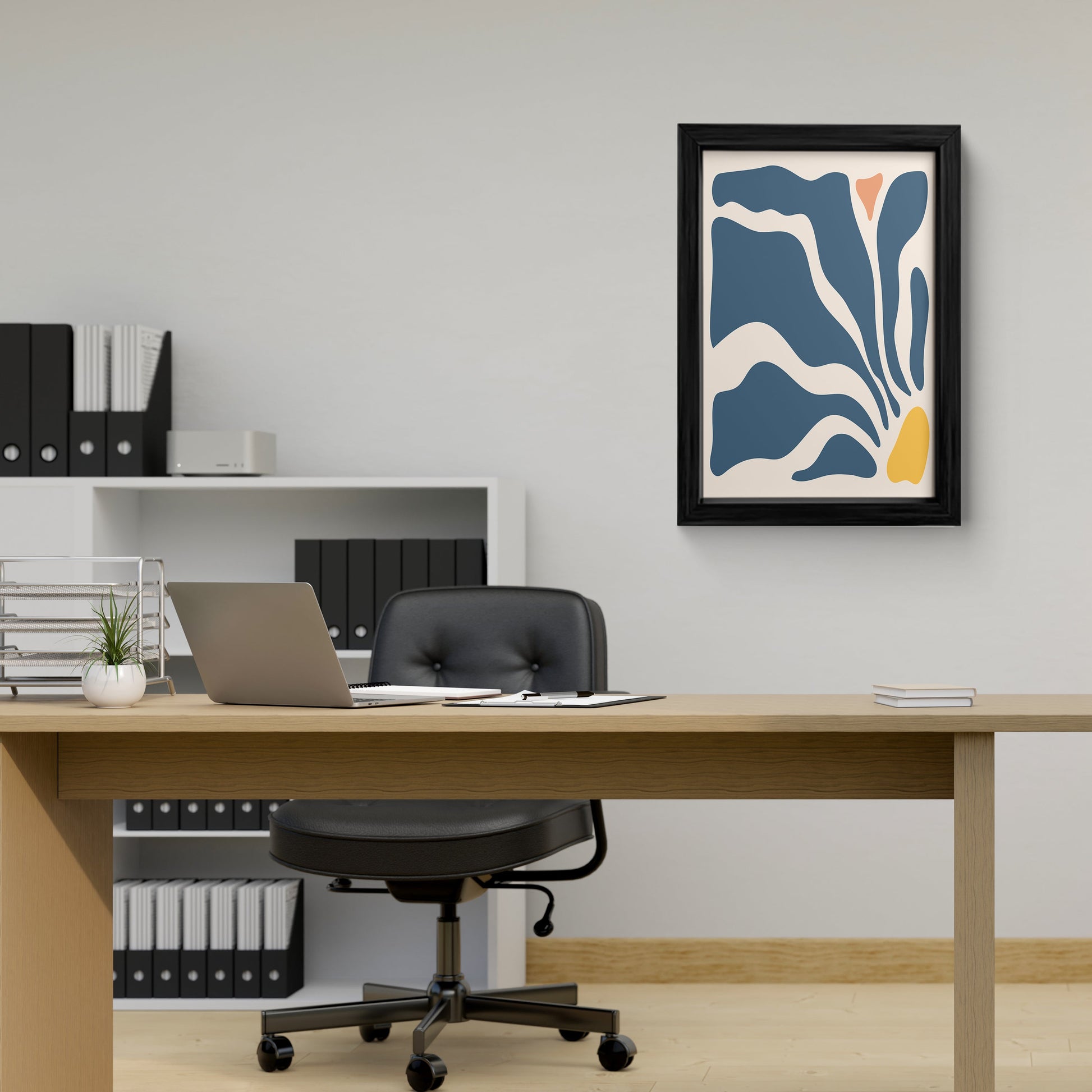 Elegant Abstract Framed Wall Art