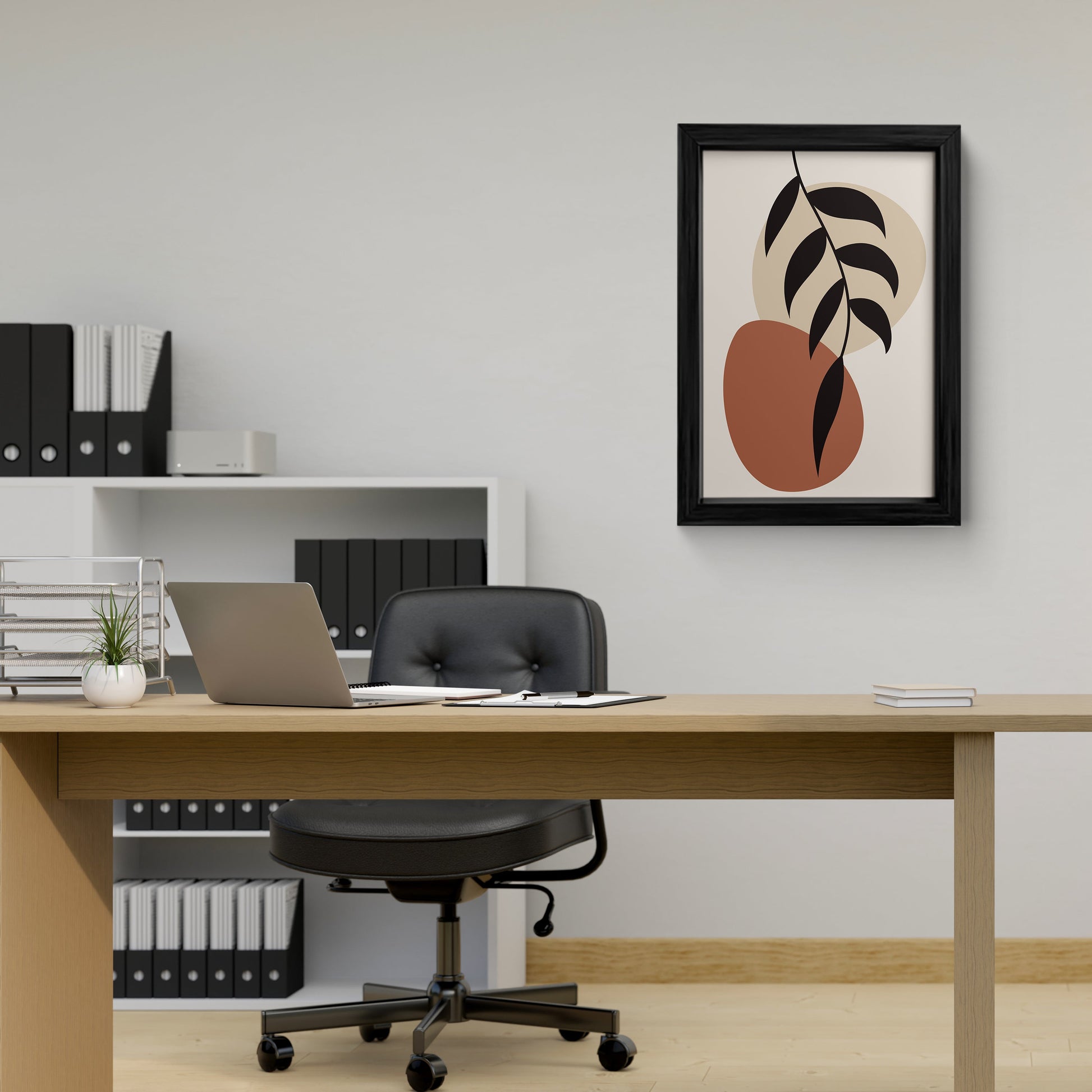 Green Leaf Photo Print Wall Art
