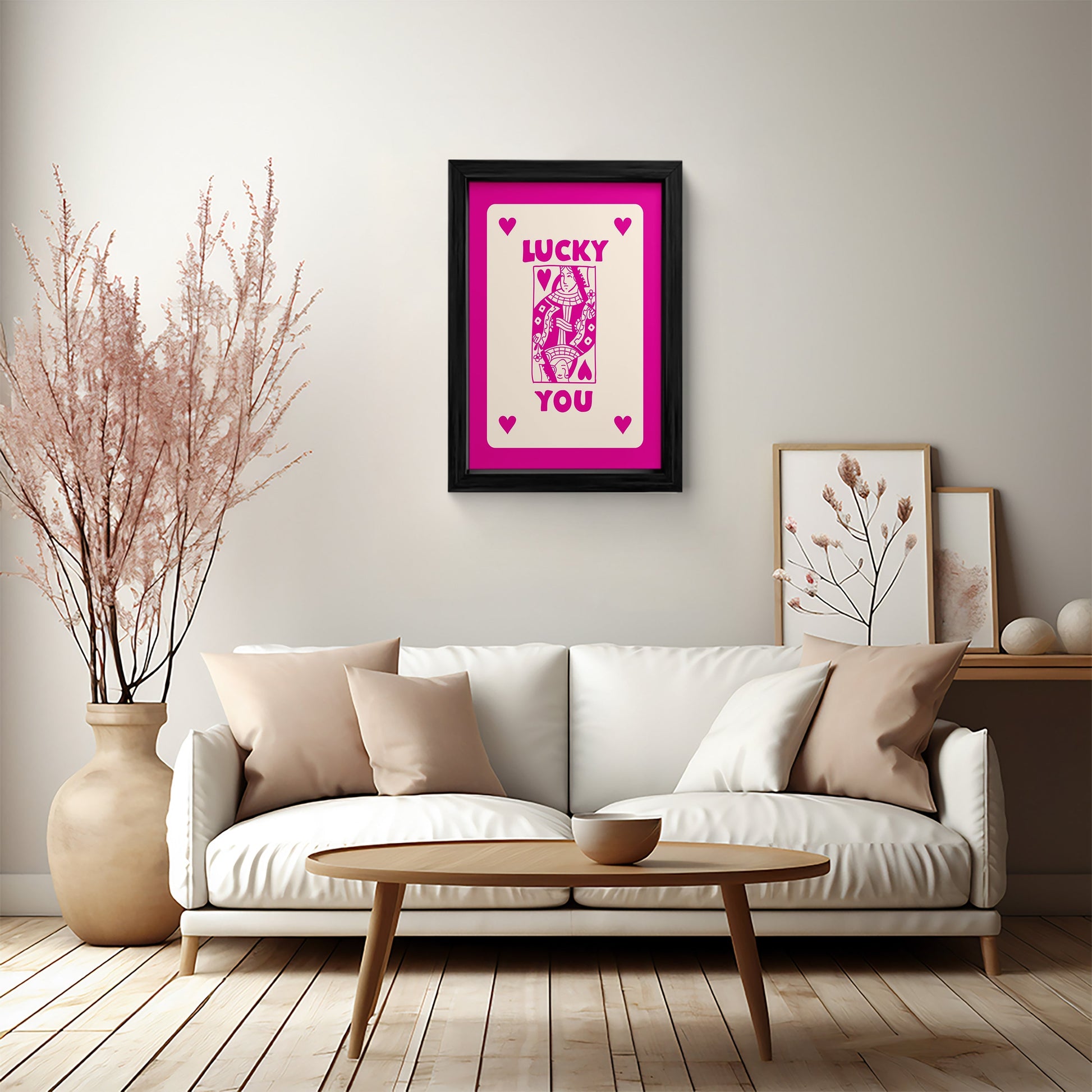 Lucky You - Vibrant Canvas Wall Art