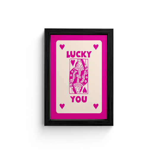 Lucky You - Vibrant Canvas Wall Art