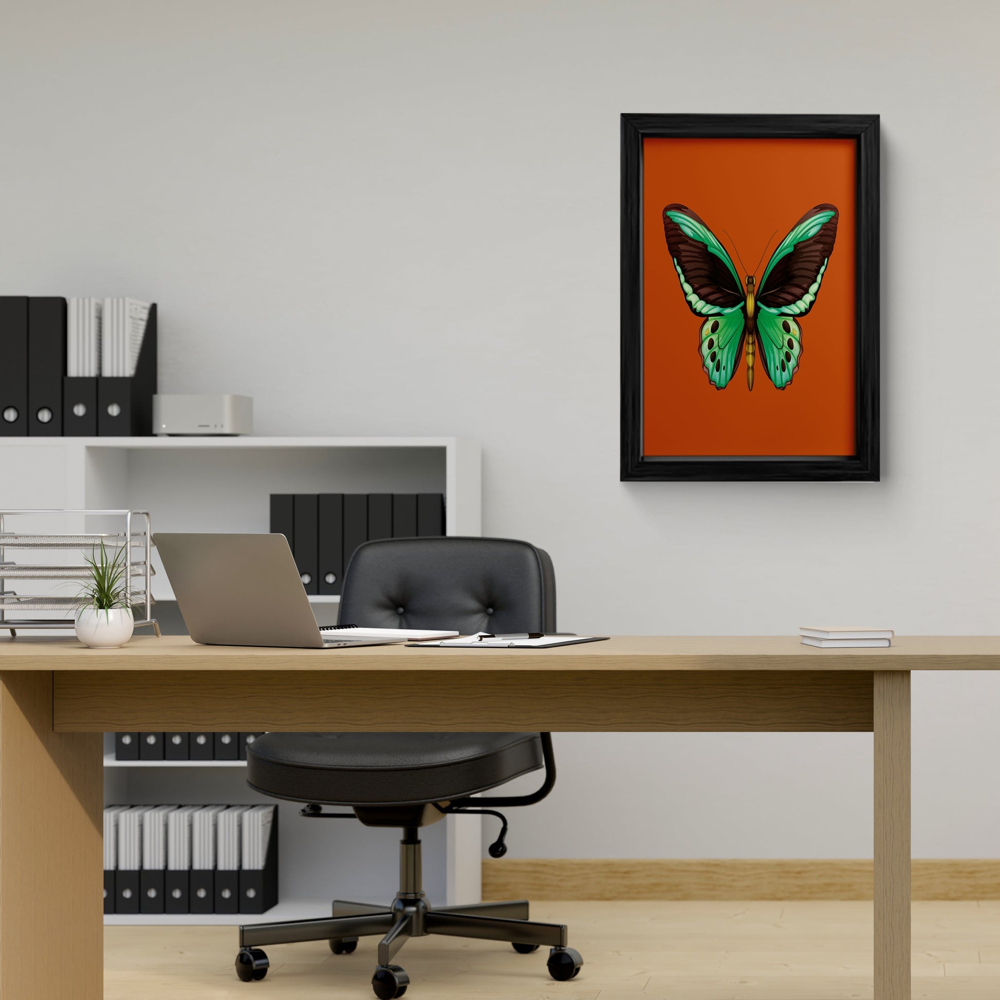 Ethereal Beauty - Butterfly Canvas Wall Art