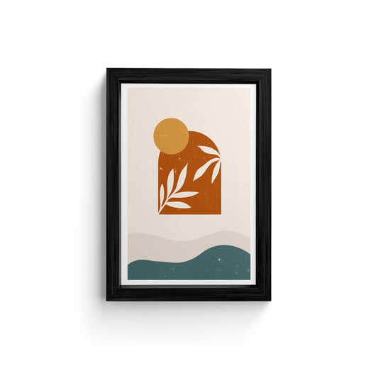 Golden Sunrise Canvas Wall Art