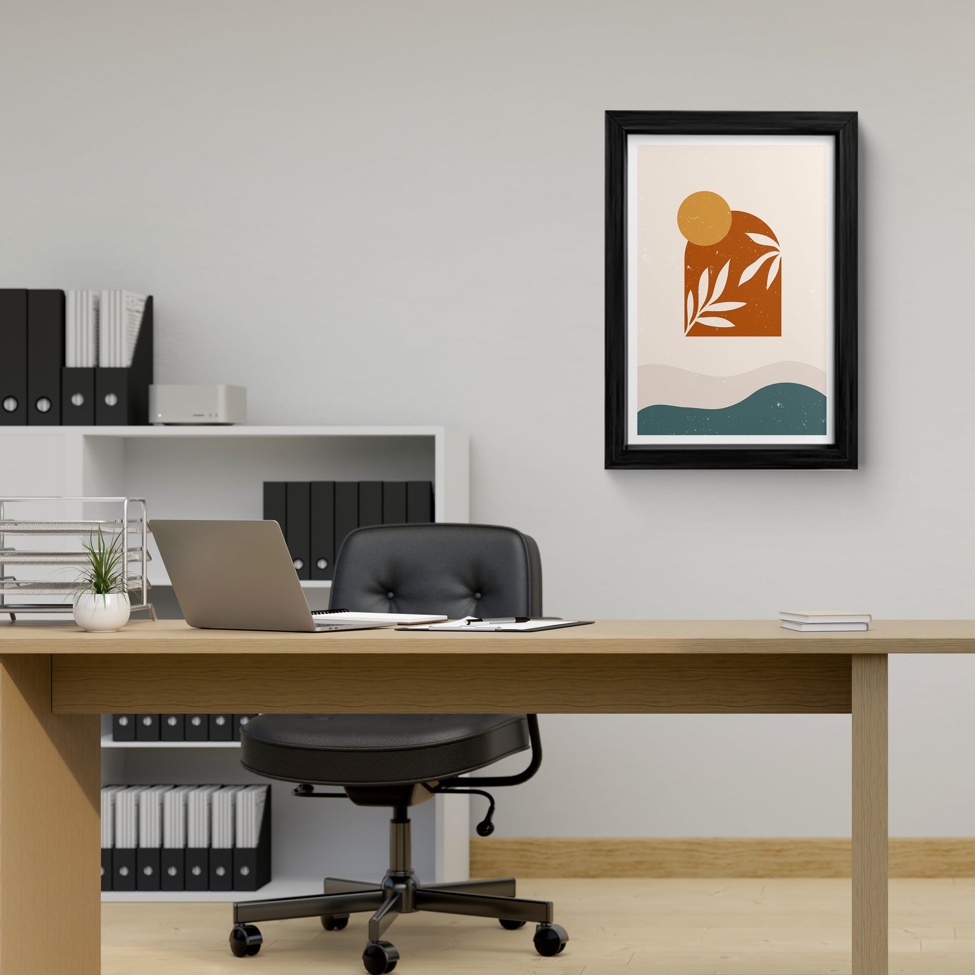 Golden Sunrise Canvas Wall Art