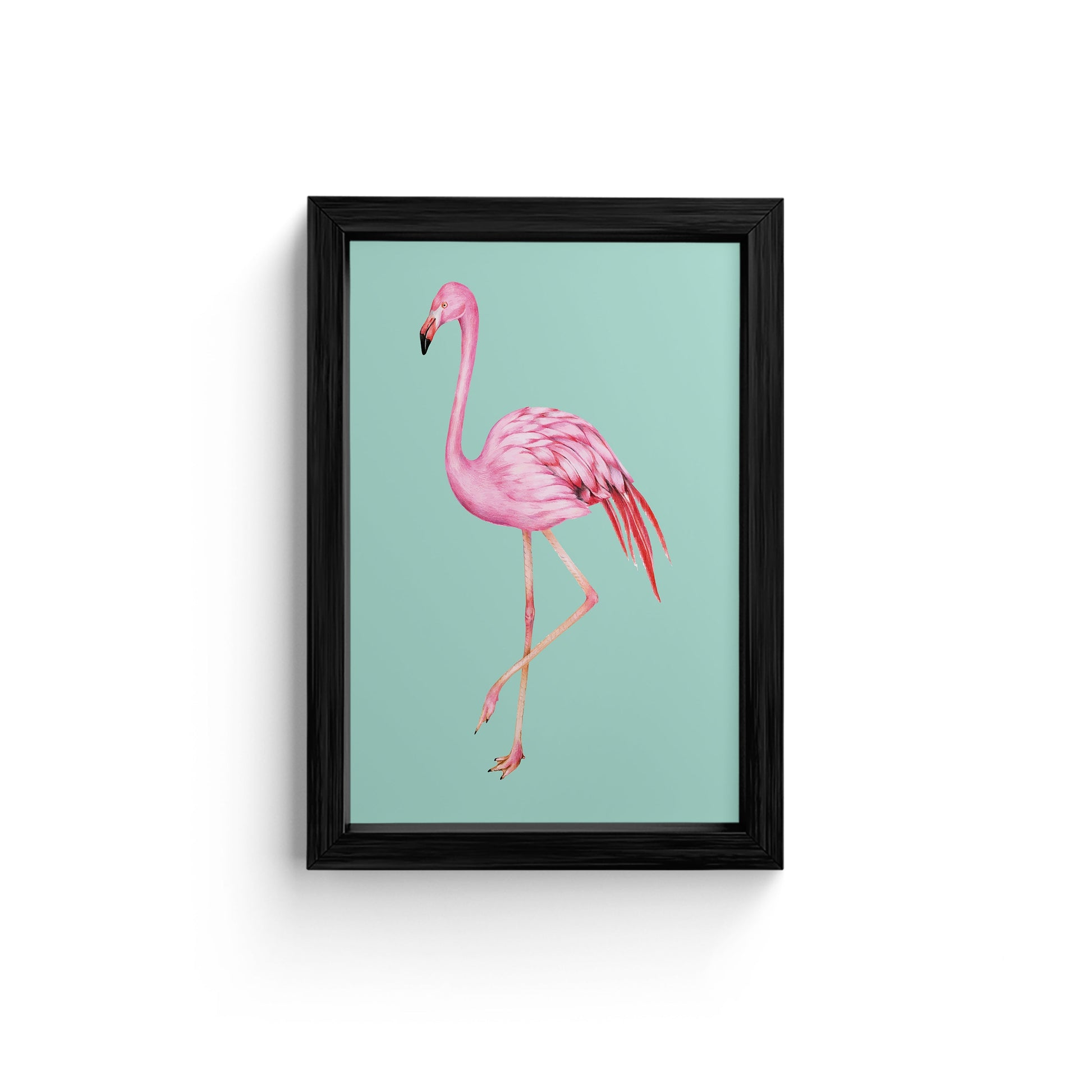 Elegant Flamingo Canvas Wall Art