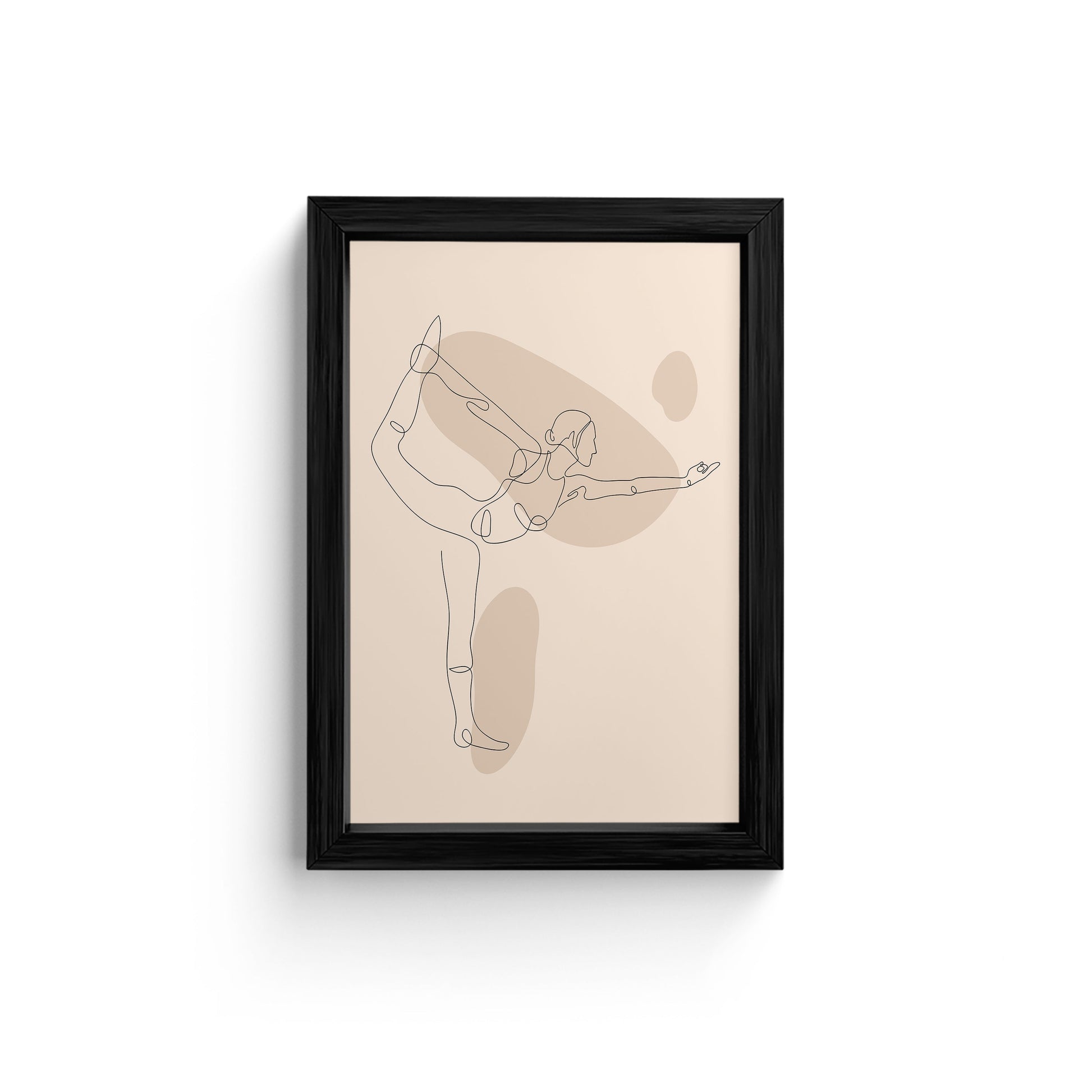 Elegance in Motion: A Minimalist Canvas Wall Art